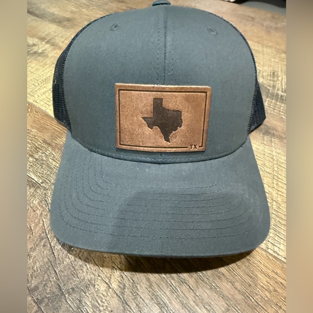 Texas Patch Gray and Brown Hat